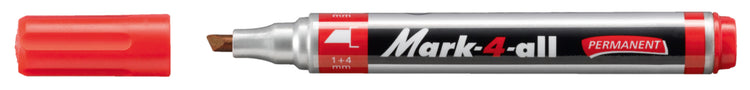 Permanent Marker Stabilo Chisel Red