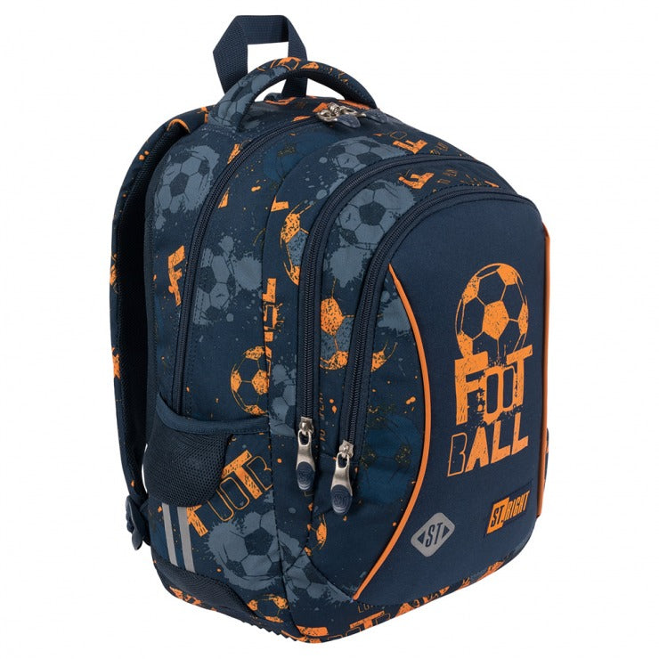 Soccer Balls 3 compartment Backpack BP26 39x27x17 cm