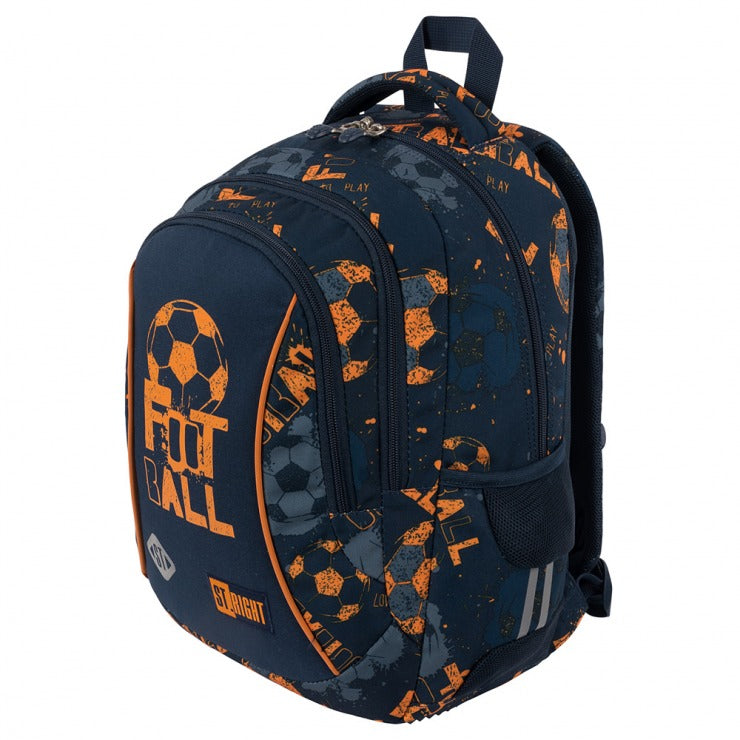 Soccer Balls 3 compartment Backpack BP26 39x27x17 cm