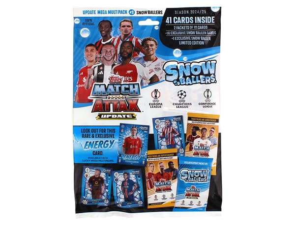 Topps Match Attax 24/25 - Mega Multipack Update #3 - Snow Baller! Limited Edition!