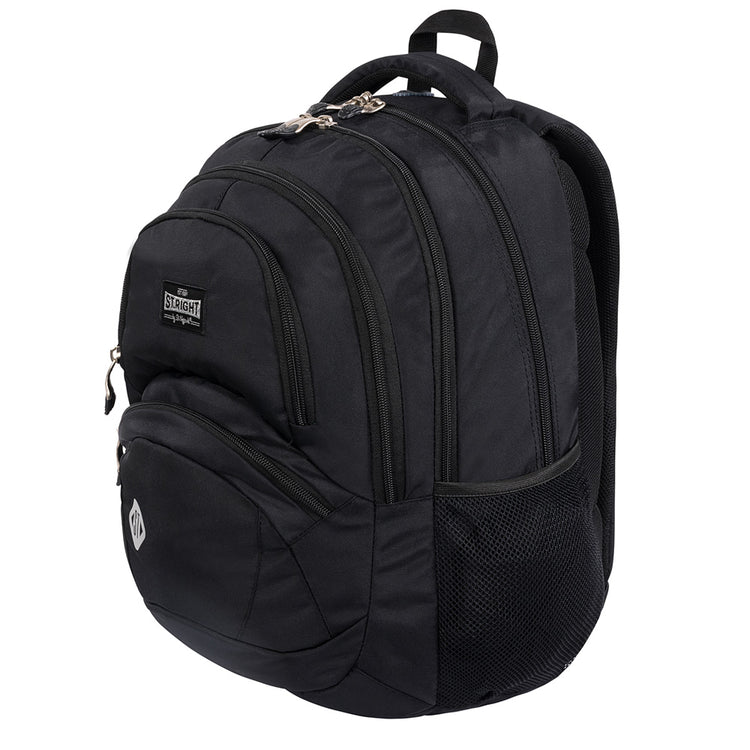 BLACK 4 compartment Backpack BP05 42x30x19 cm