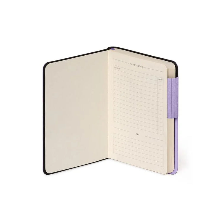 LEGAMI SMALL LINED NOTEBOOK LAVENDER