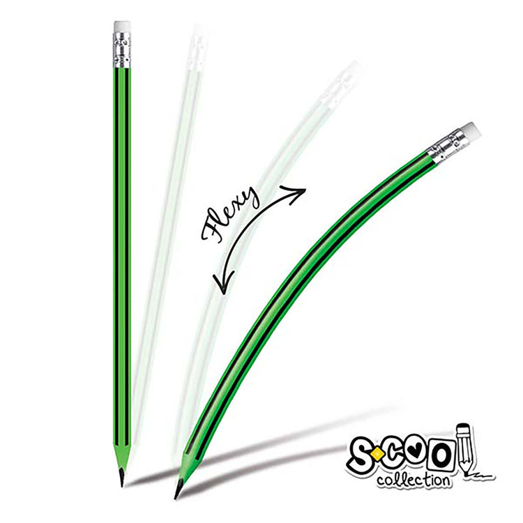 FLEXY GRAPHITE PENCIL HB XEXAGONAL TUBE 72 PCS SC601
