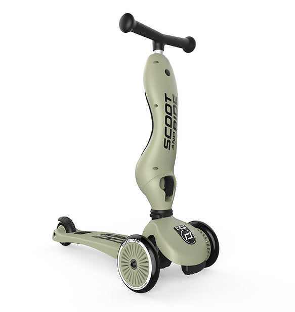 Highwaykick 1 Olive Scooter (1-5 years old)