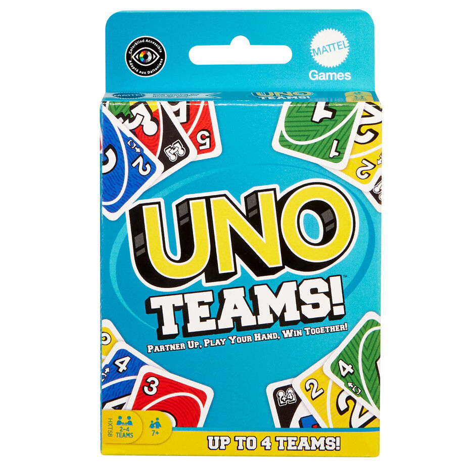 UNO Teams Card Game