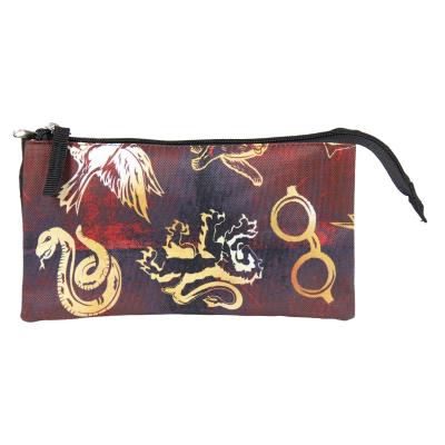 Harry Potter 3 compartment pencil case