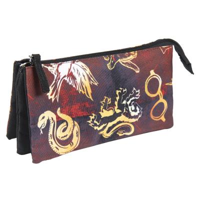 Harry Potter 3 compartment pencil case