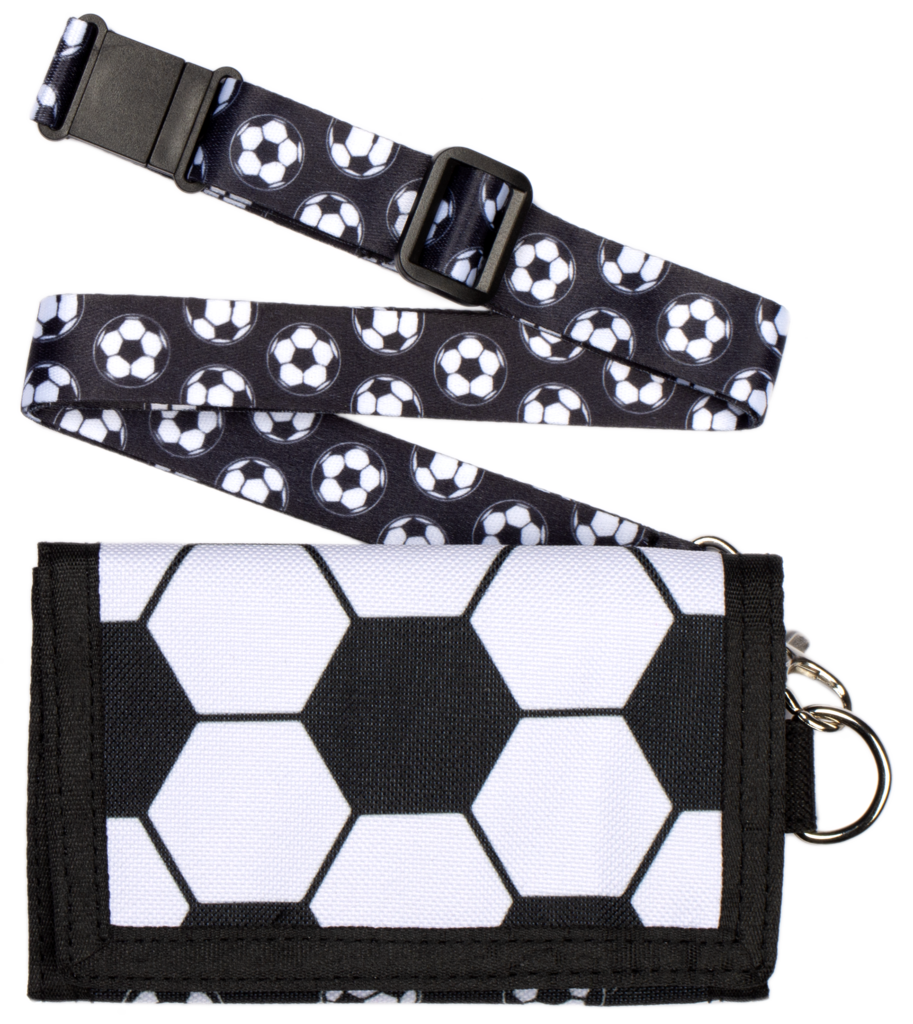 Football Black Wallet