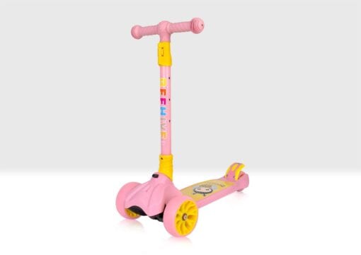 Pink Folding Scooter