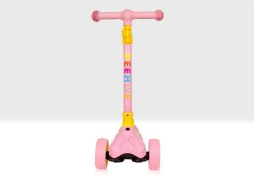 Pink Folding Scooter