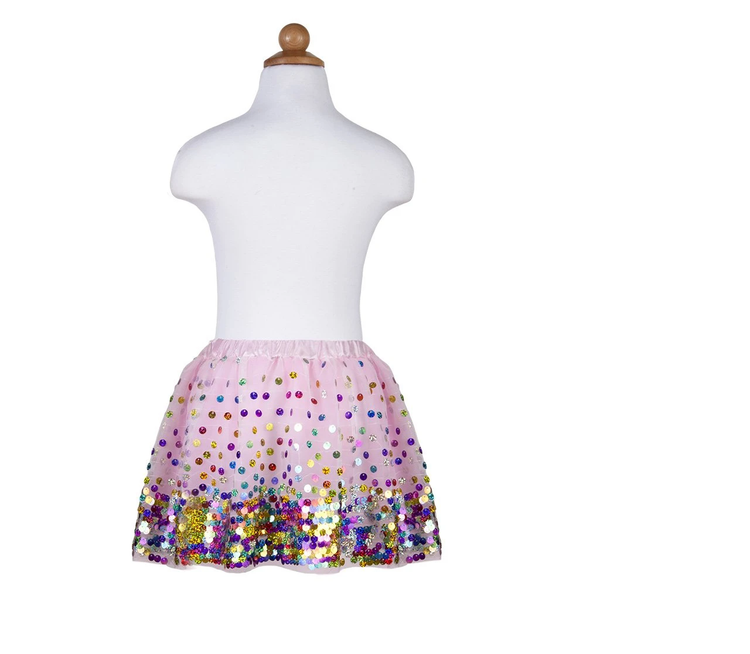 Pink Party Fun Sequin Skirt Size 4 - 7 years