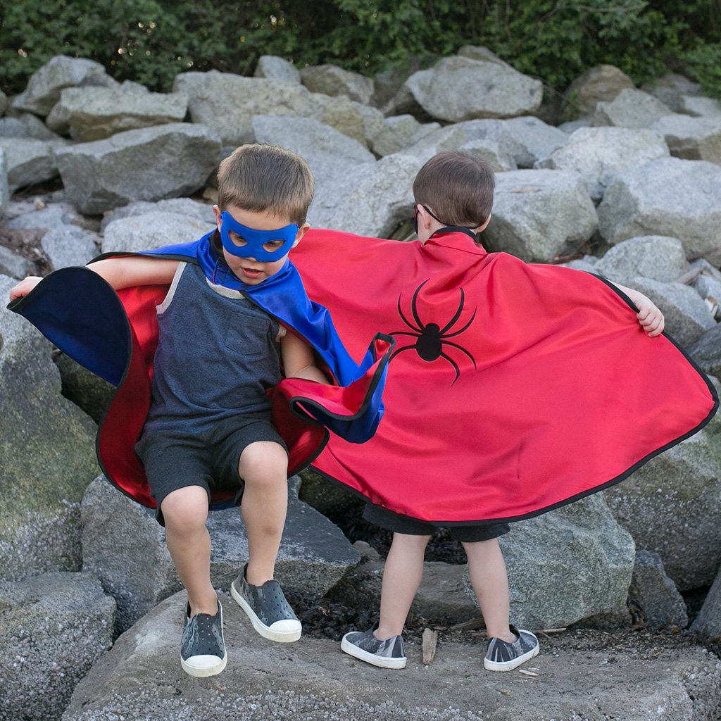 Reversible Adventure Cape with Mask Size 4-6years