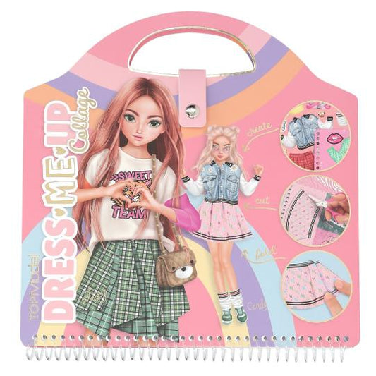 TOP Model Dress Me Up Collage Book