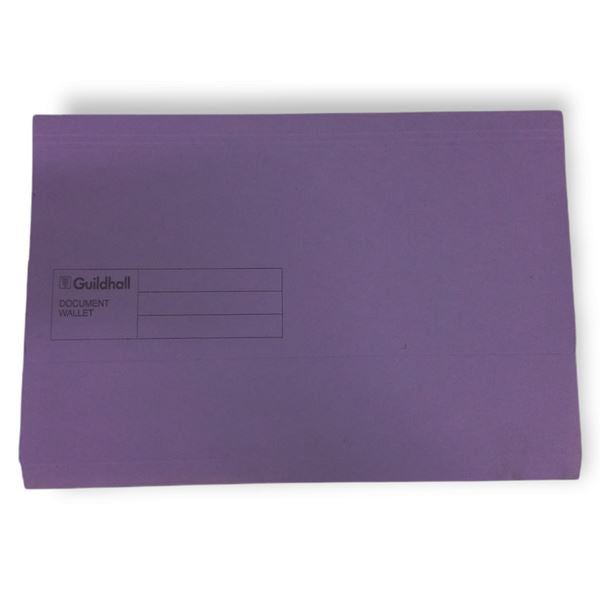 Exacompta Document wallet purple