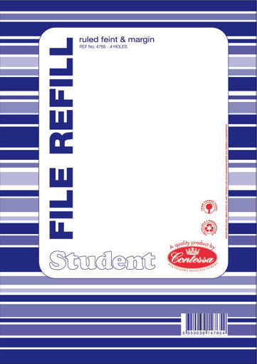 Contessa File Refill A4 320 Pages