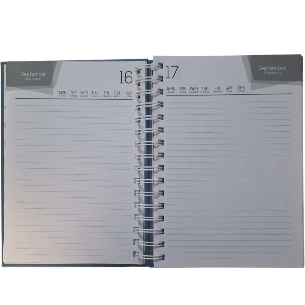 Spiral School Diary - September to July