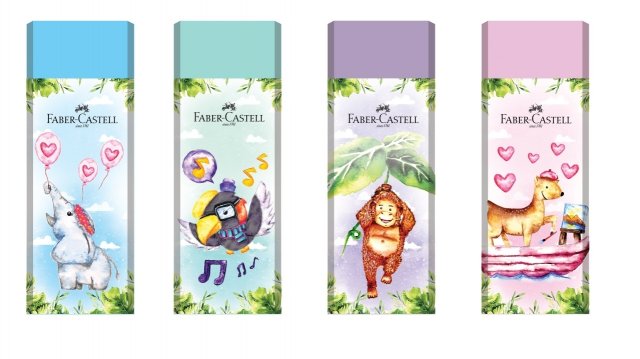 Faber Castell Happy Jungle Eraser