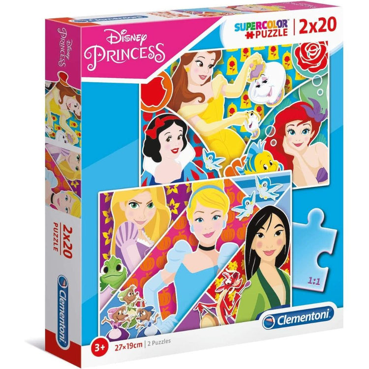 Clementoni 2x20 Princess 3+