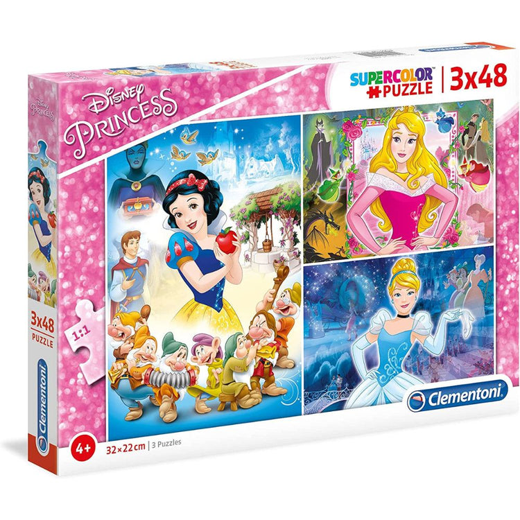 Clementoni Disney Princess 3x48pieces 4+