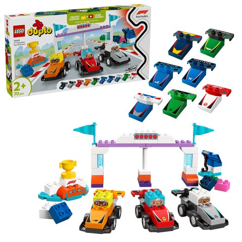 LEGO Duplo F1 Team Race 70 Pcs