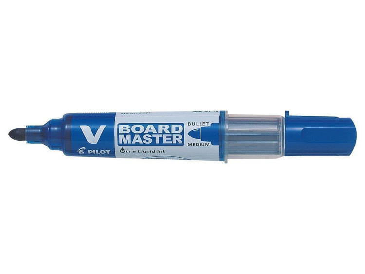 Pilot Begreen V-Board Master Whiteboard Marker Bullet Tip 2.3mm Line Blue