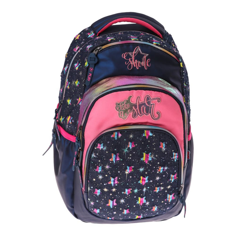 Shine Star 3 compartment Backpack 46x31x28 cm