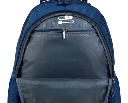 Blue 4 compartment Backpack BP05 42x30x19 cm