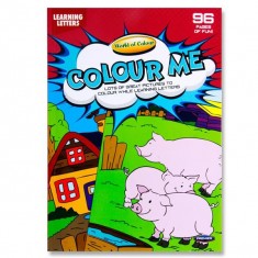 Colouring book A4 - 96pages Letter