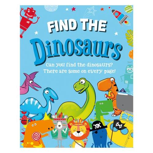 Find the Dinosaurs Activity Book