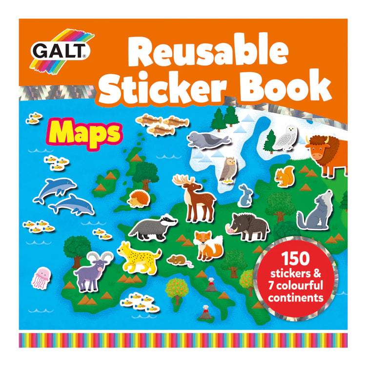 Maps Sticker Book
