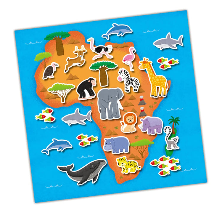 Maps Sticker Book