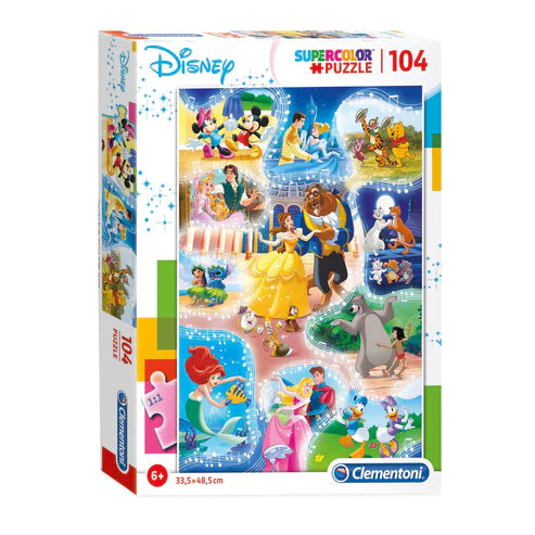 Clementoni Disney Dance Time 2020 104pcs 6+