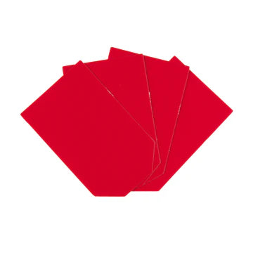 Hallmark 10 Gift Tags Red (Clear Packaging)