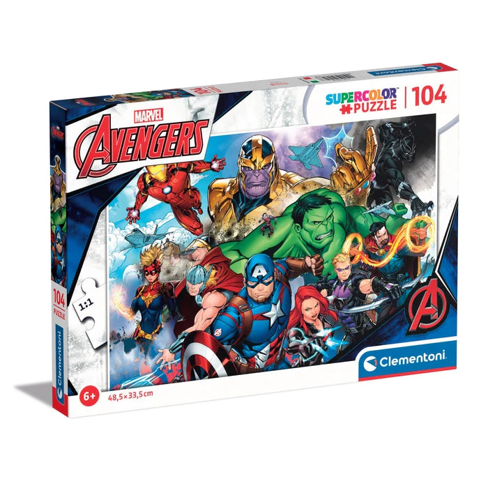 Clementoni Marvel Avengers 104Pcs 6+