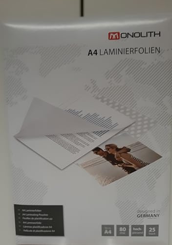 Lamination Pouches A4