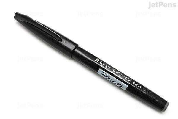Pentel brush sign pen black