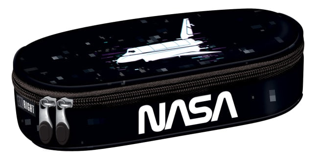Spacecraft 1 compartment pencil case