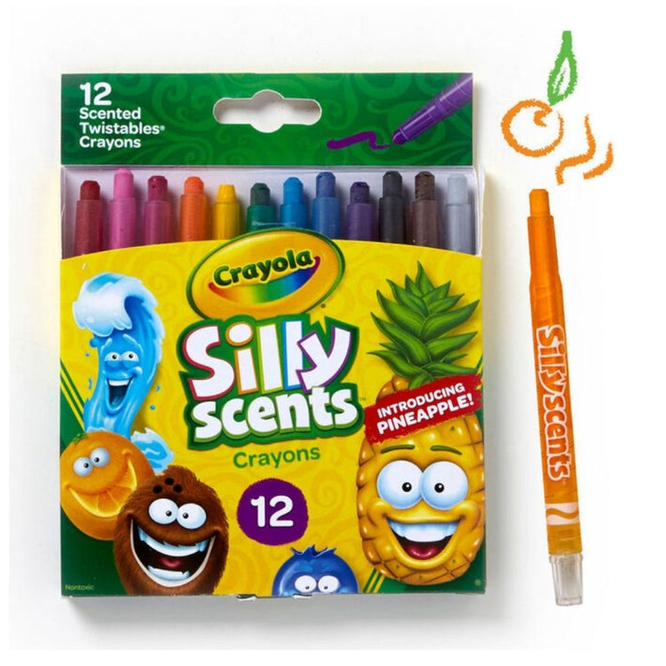 Mini Twistable Crayons Silly Scents x12 Crayola