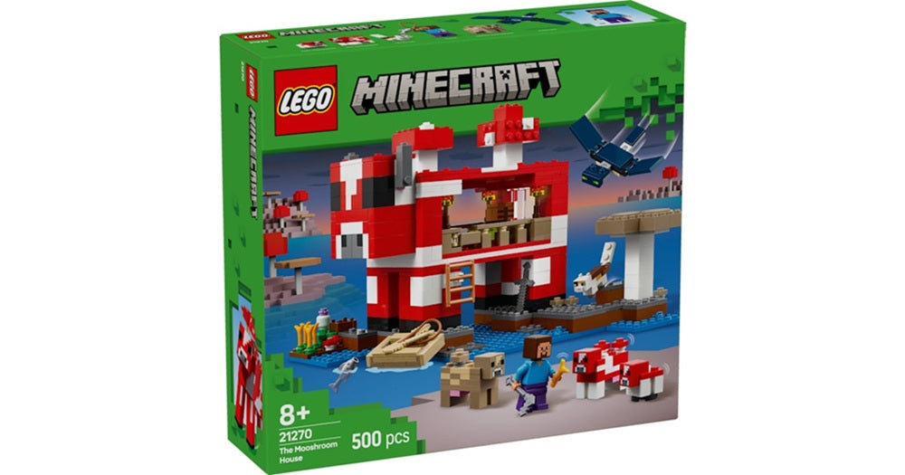 LEGO Minecraft 21270 The Mooshroom House