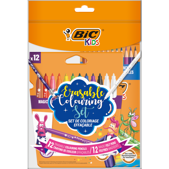 BIC Kids Erasable Coloring Kit