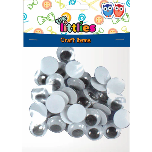 Wiggly Eyes 12Mm X100Pcs