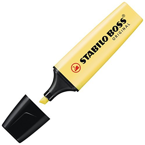 Stabilo Boss Highlighter pastel yellow