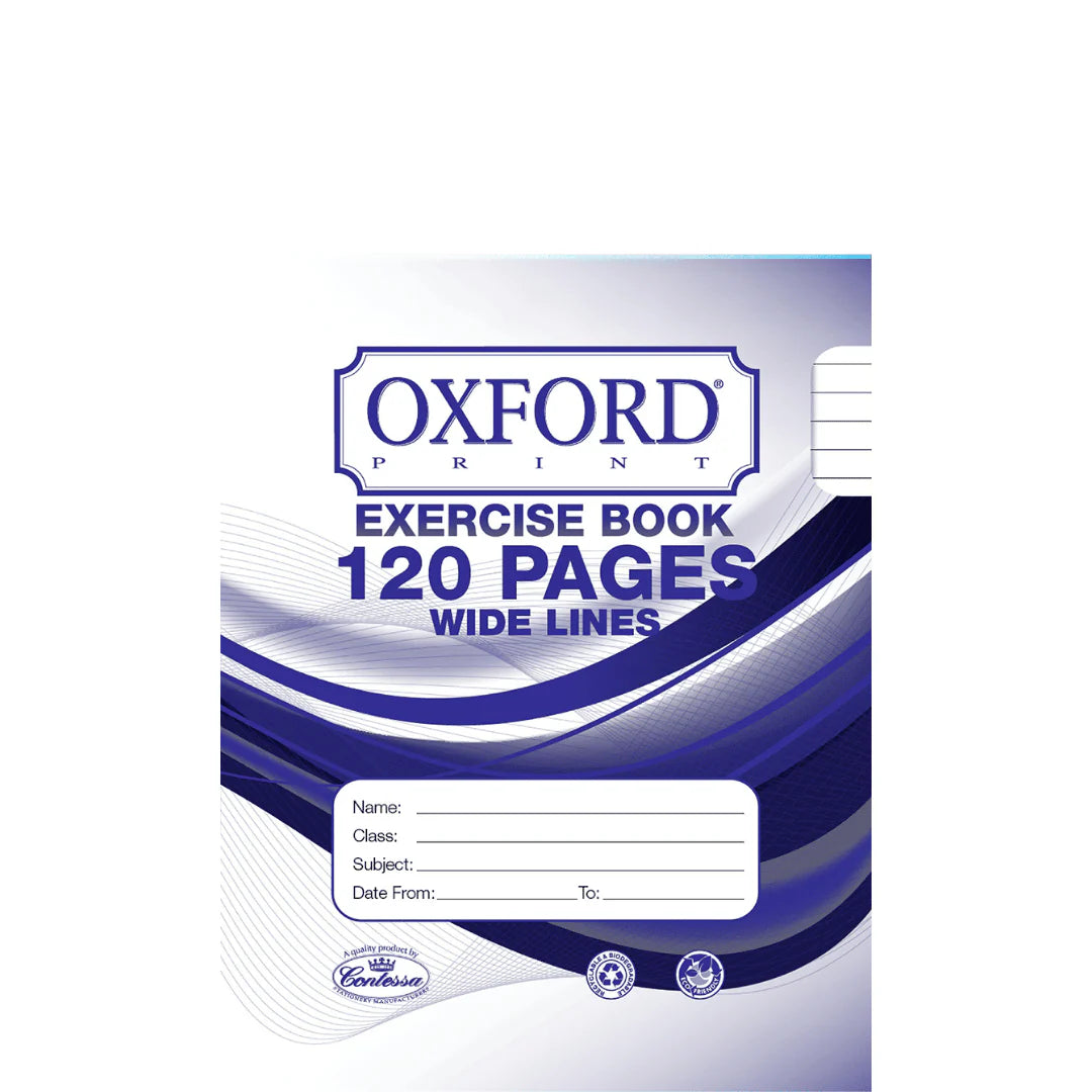 OXFORD Exercise Book 120 pages Wide Lines – Kiddietot