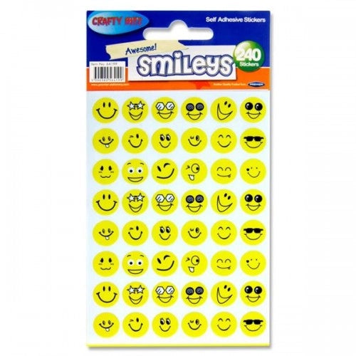 Crafty Bitz Stickers - Smileys