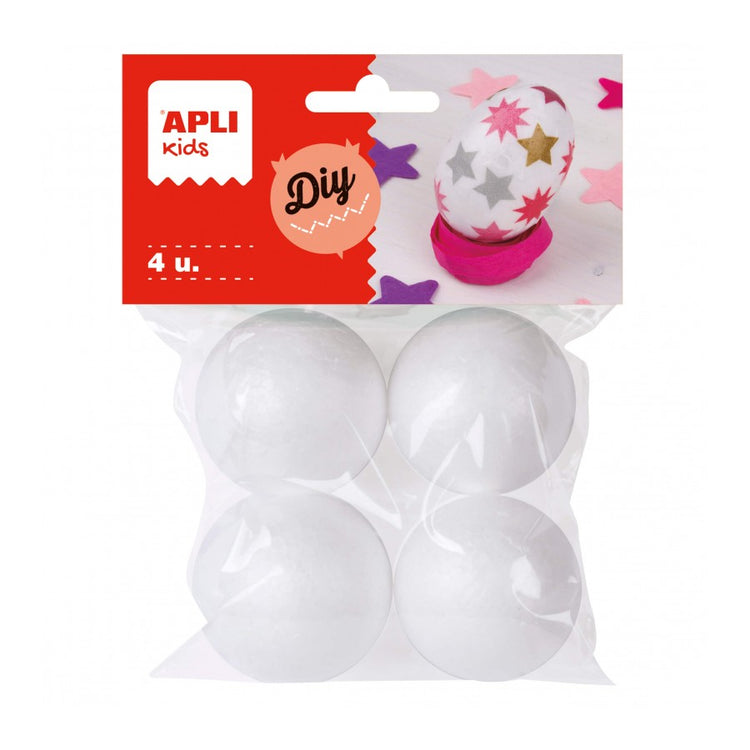 Styrofoam balls Ø 45 mm 4 u