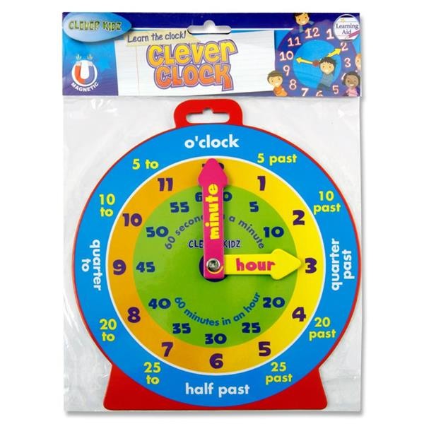 Magnetic clever clock 23cm