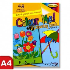 Colouring book A4 - 48pages - Fun activity