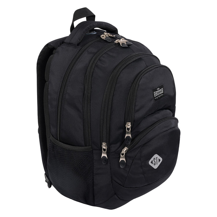 BLACK 4 compartment Backpack BP05 42x30x19 cm