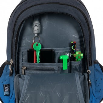Space Moon 3 compartment Backpack BP26 39x27x17 cm