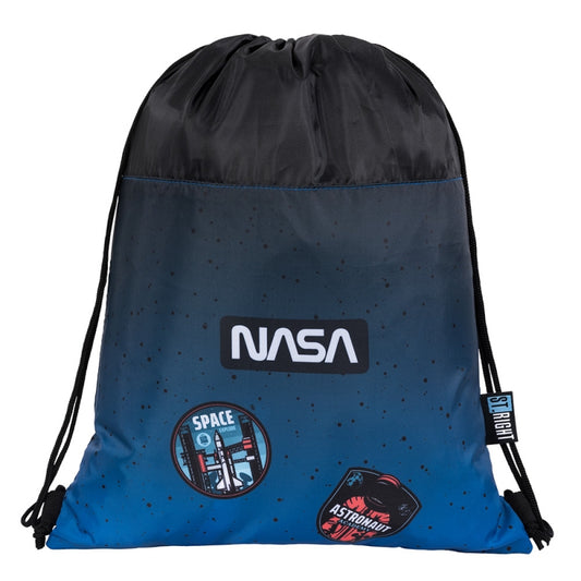 SPACE MOON 1 compartment drawstring bag